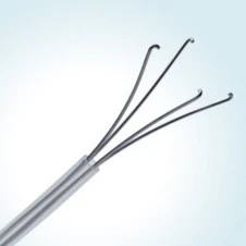 WS-2418GM4G Захватывающие щипцы с 4 зубцами, диаметр трубки и рабочая длина 2,4х1800(мм), диаметр рабочего канала 2,8(мм). Одноразовые.